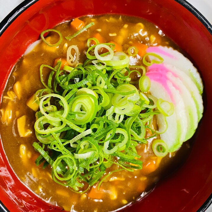 簡単カレーうどん